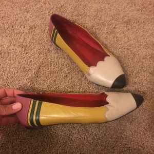 Adorable Pencil Flats, Jeffrey Campbell